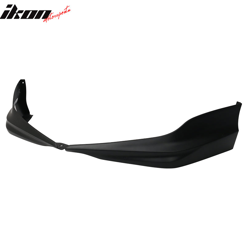 IKON MOTORSPORTS, Front Bumper Lip Compatible With 2017 Honda Accord Hybrid, HFP Style Painted PP Air Dam Chin Lip Spoiler Bodykit