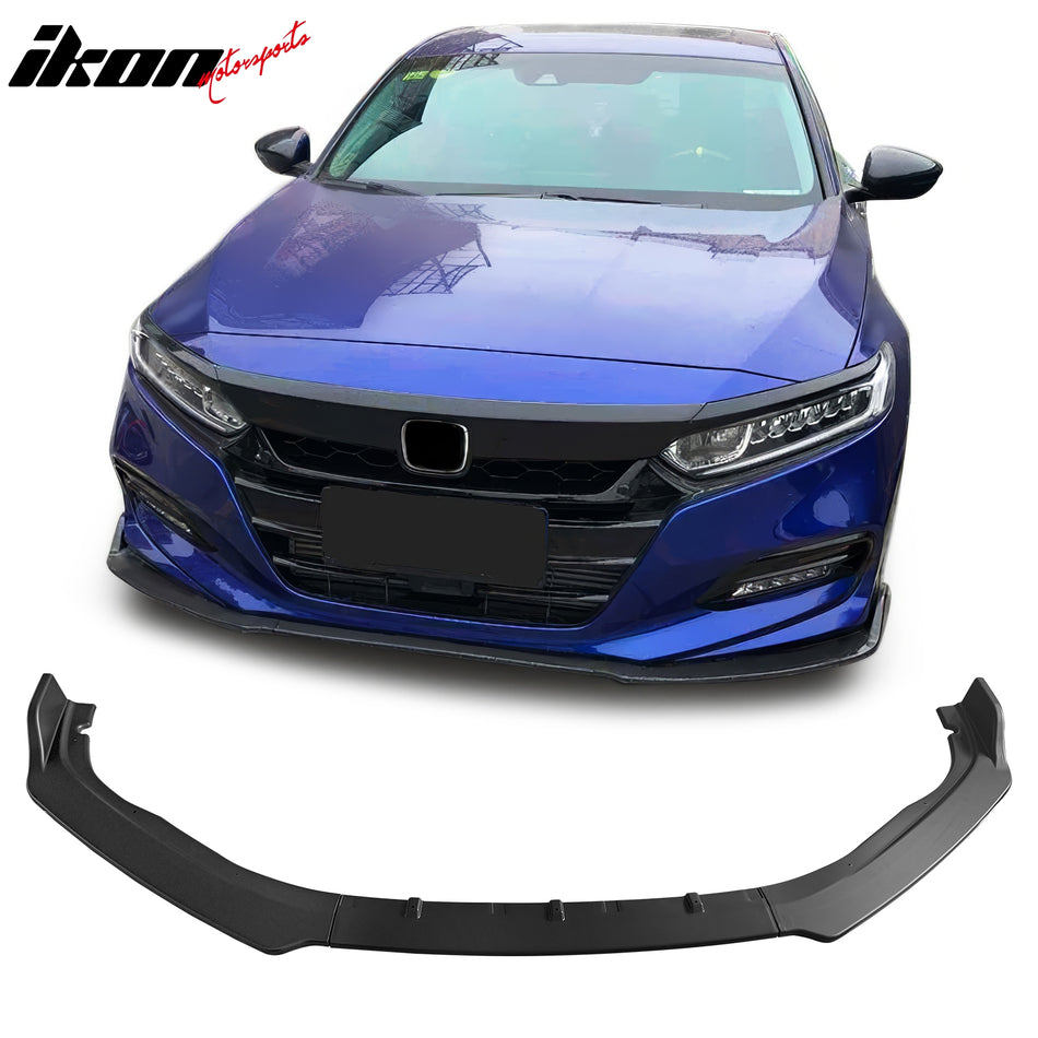 Front Bumper Lip for Honda Accord 2018-2021 OE Style 3PC PP