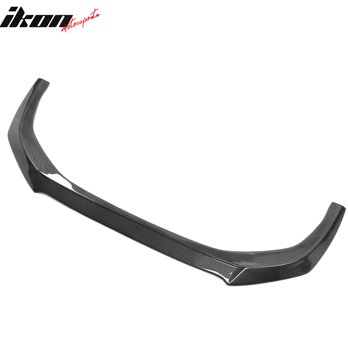 Fits 23-25 Honda Accord Sedan V3 Style Front Bumper Lip Carbon Fiber Print ABS