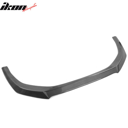 Fits 23-25 Honda Accord Sedan V3 Style Front Bumper Lip Carbon Fiber Print ABS