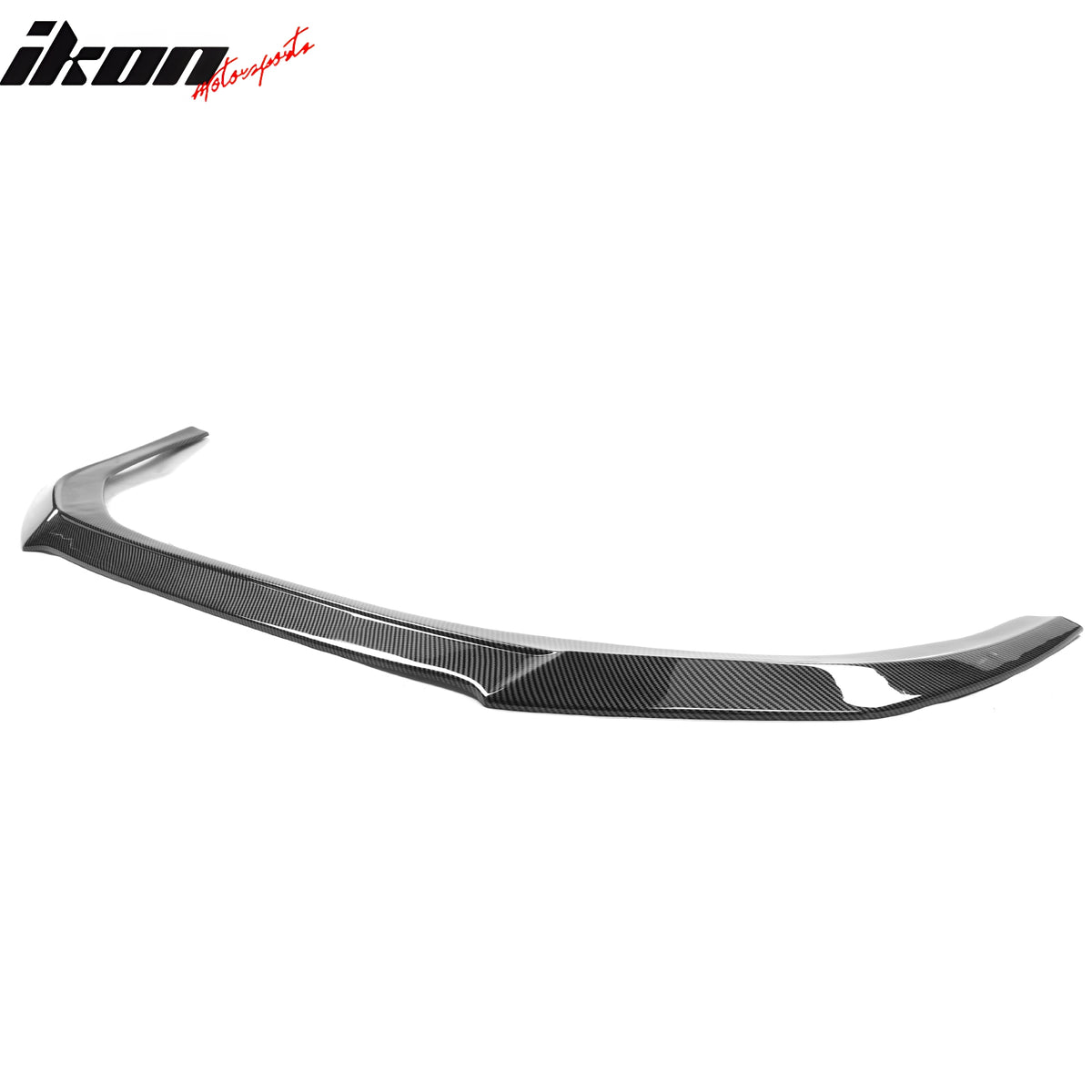 Fits 23-25 Honda Accord Sedan V3 Style Front Bumper Lip Carbon Fiber Print ABS