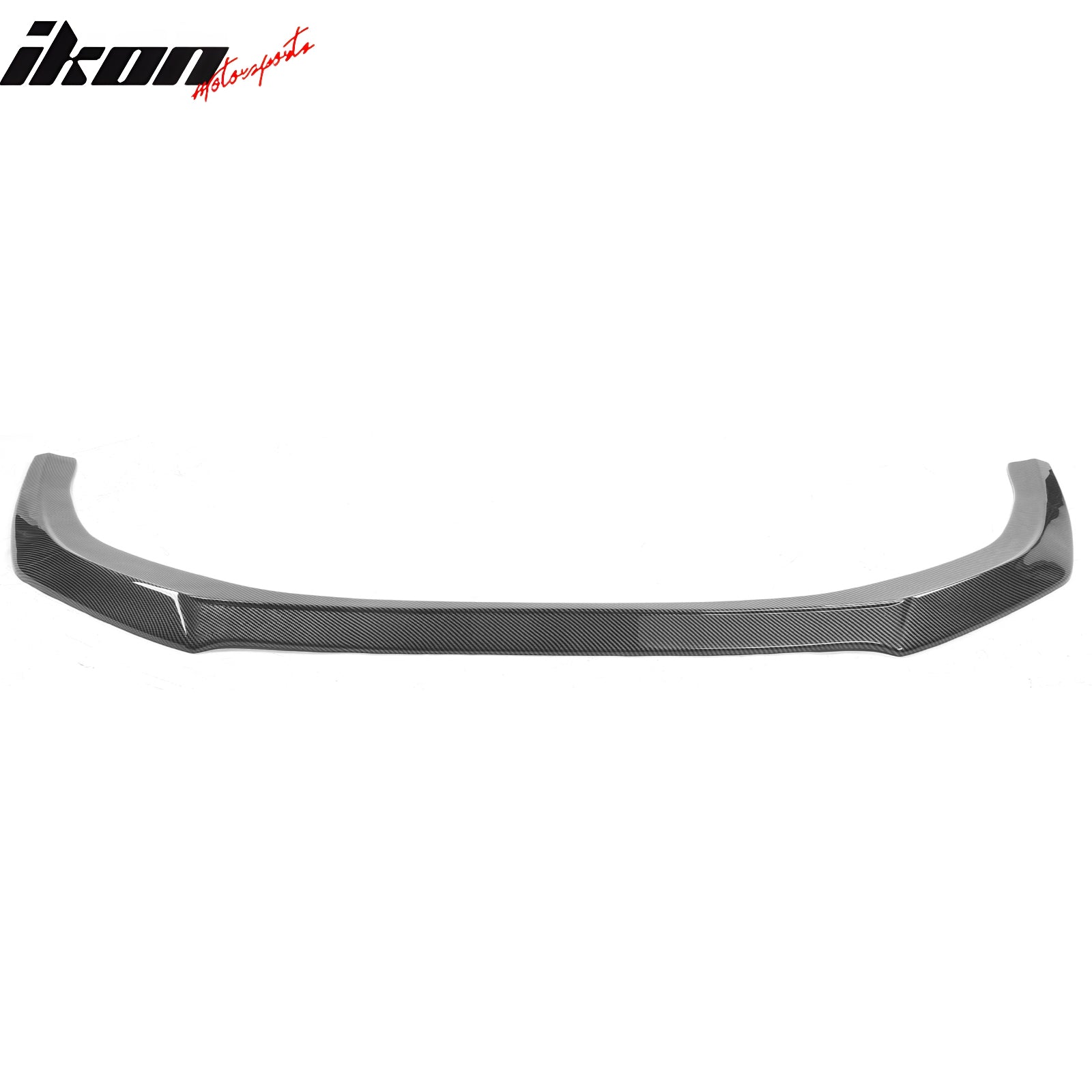 Fits 23-25 Honda Accord Sedan V3 Style Front Bumper Lip Carbon Fiber Print ABS