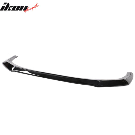 Fits 23-25 Honda Accord Sedan V3 Style Front Bumper Lip Spoiler Gloss Black ABS