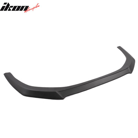 Fits 23-26 Honda Accord Sedan V3 Style Front Bumper Lip Spoiler Matte Black ABS