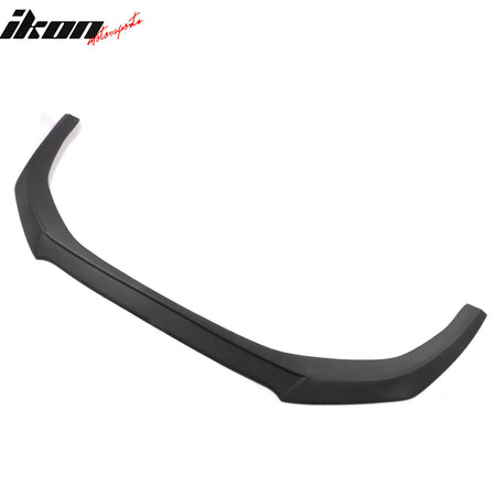 Fits 23-25 Honda Accord Sedan V3 Style Front Bumper Lip Spoiler Matte Black ABS