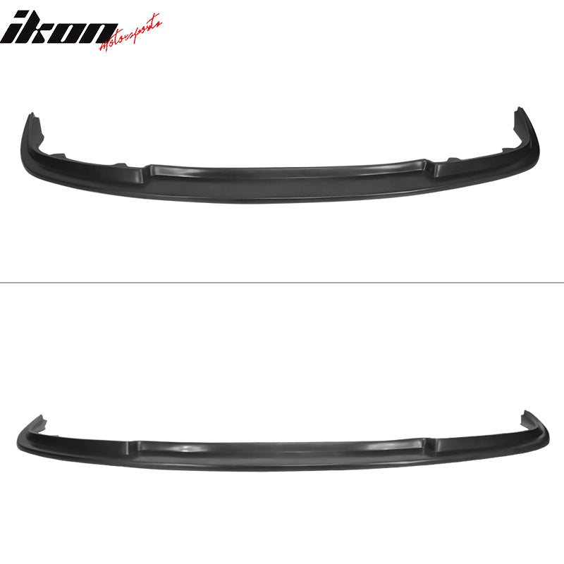 Fit 1994-1995 Honda Accord MDA Style Front Bumper Lip Spoiler Black PU
