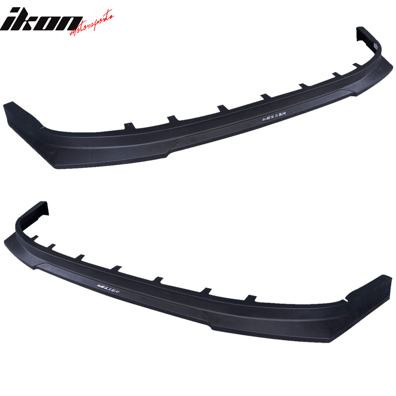 Front Bumper Lip Compatible With 1996-1997 Honda Accord 2Dr & 4Dr 4Cyl Only HC1 Style Unpainted Black Spoiler Splitter Valance Fascia Cover Guard Protection Conversion by IKON MOTORSPORTS