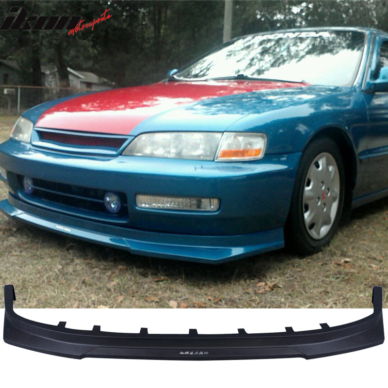 1996-1997 Honda Accord HC1 Style Unpainted Front Bumper Lip Spoiler PP