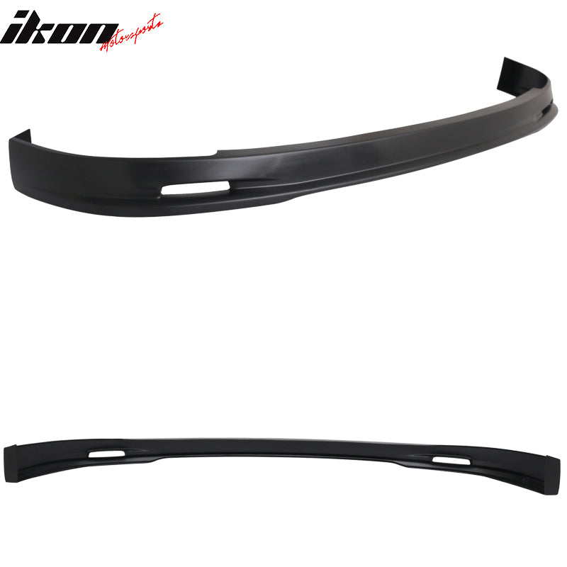 Fits 01-03 Civic 4Dr Mugen Style Front + TR Style Rear Bumper Lip Spoiler - PP