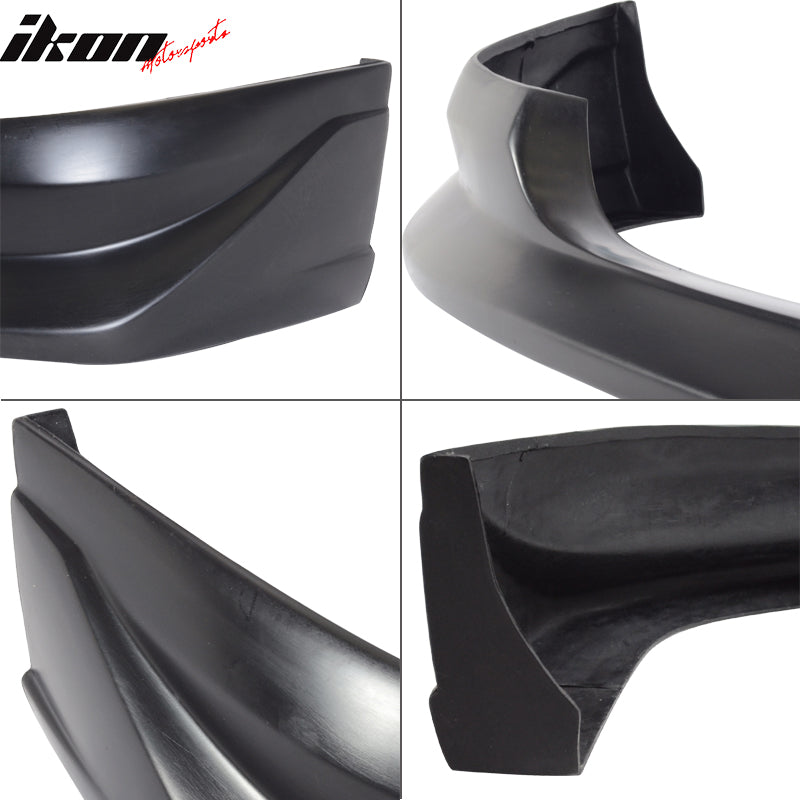 Fits 02-05 Honda Civic Hatchback 3DR HB AW Style Front Bumper Lip Spoiler - PU