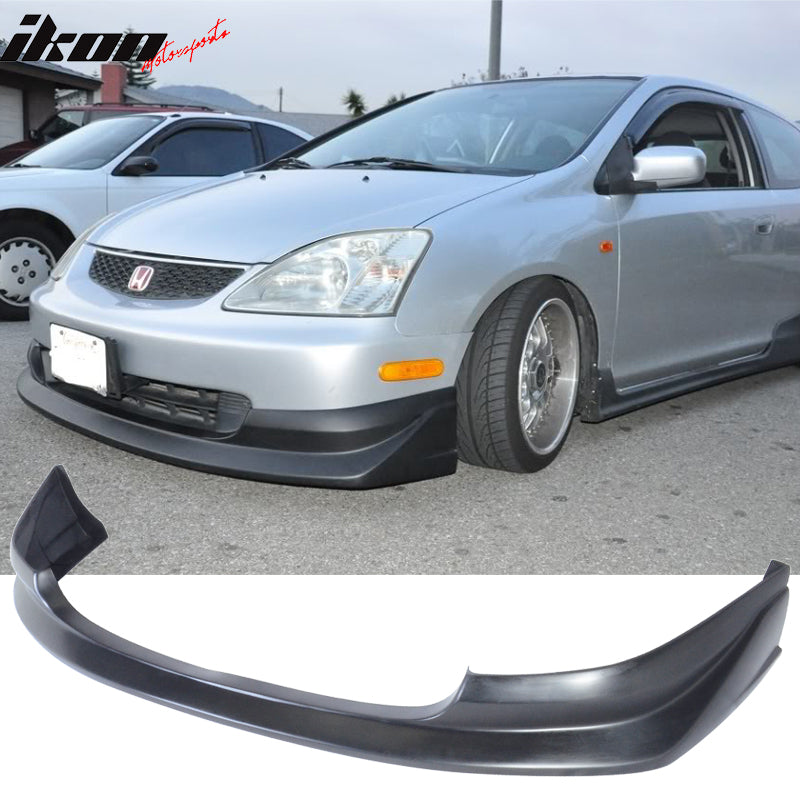 2003-2005 Honda Civic 3Dr Hatchback HB AW Style Front Bumper Lip PU