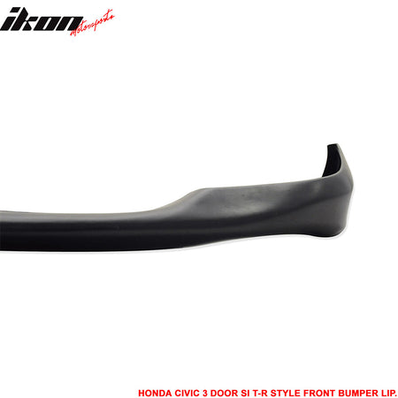 Fits 02-05 Honda Civic SI 3Dr HB Ep3 T-R Front Bumper Lip Spoiler Unpainted PU