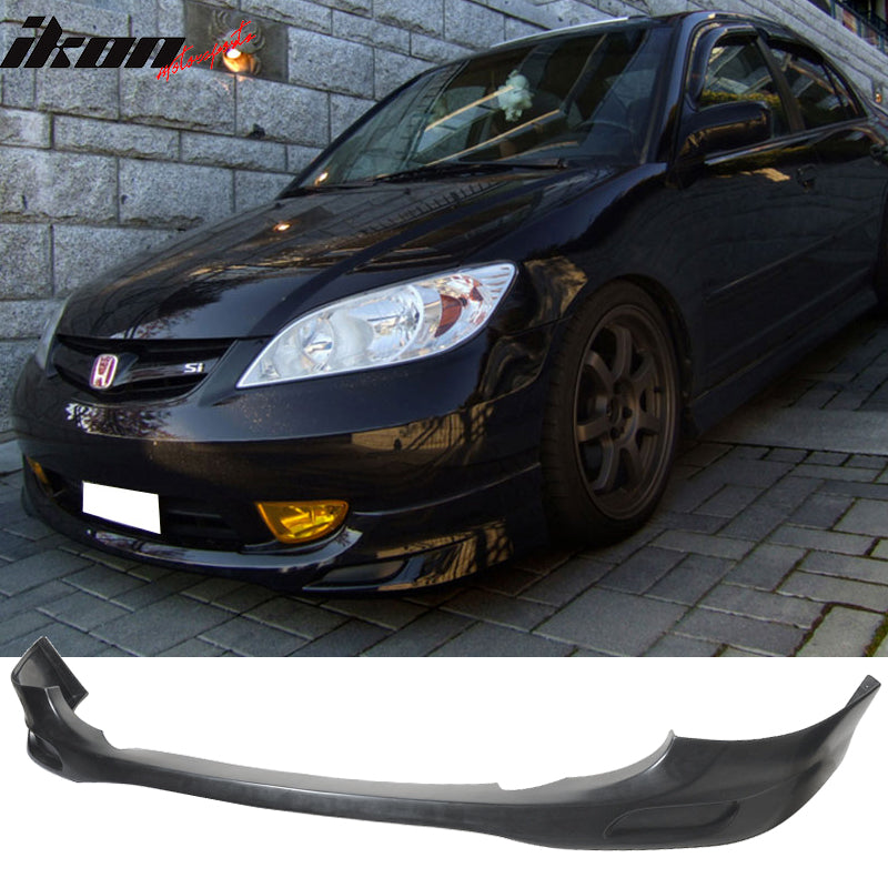 2004-2005 Honda Civic 4Dr EM2 ES2 PDM Style Front Bumper Lip PU