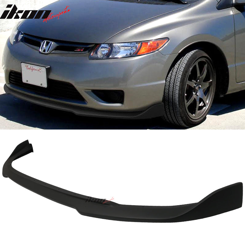 2006-2008 Honda Civic 2Dr Coupe CS Style Front Bumper Lip Chin PU