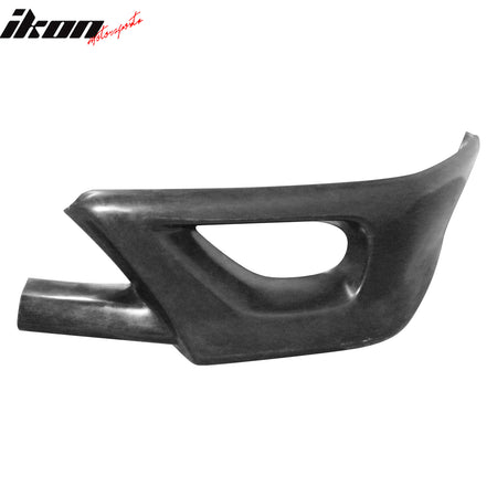 Fits 06-08 Honda Civic Coupe Front Bumper Lip Spoiler Splitter Chin PU 3PCS