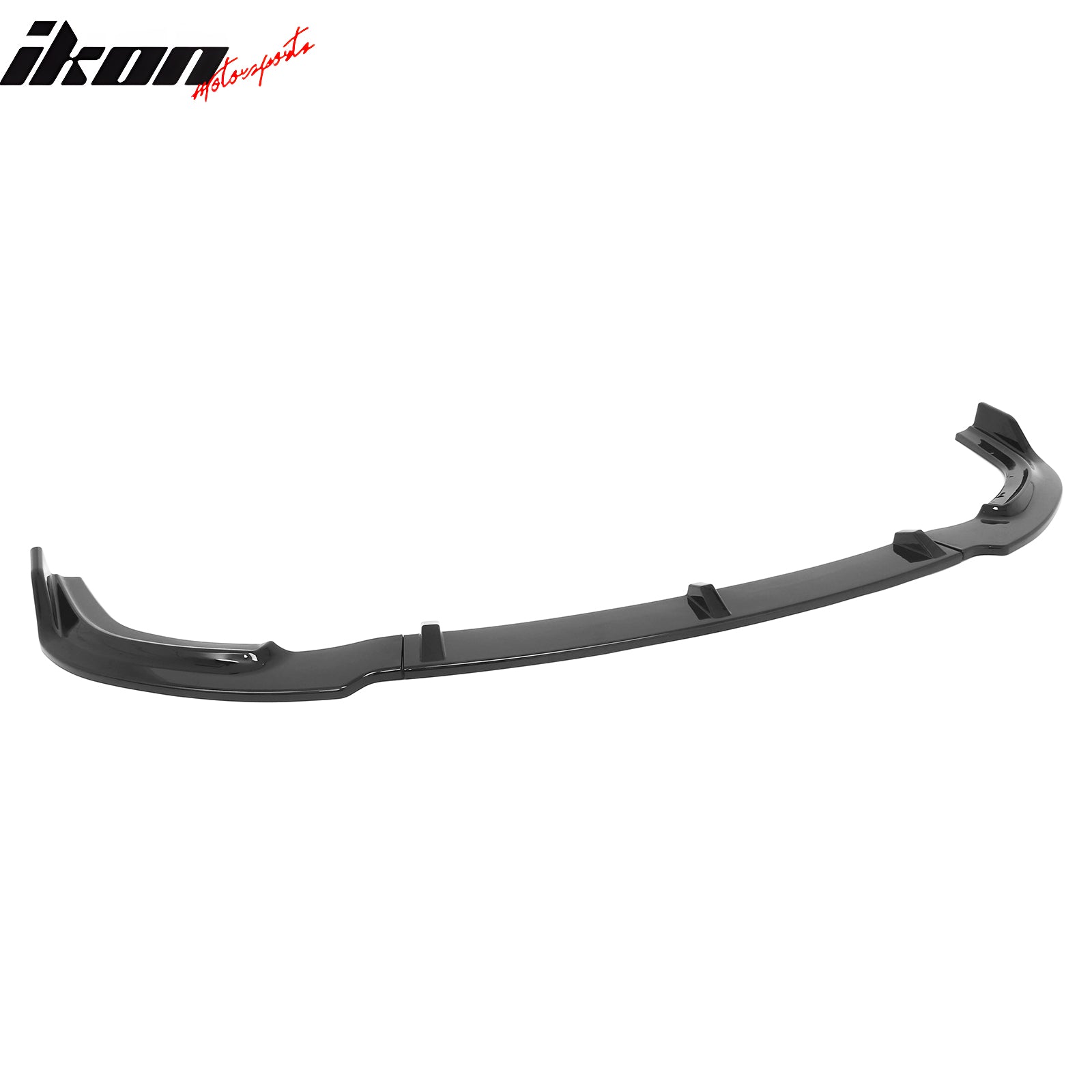 For 06-08 Honda Civic Sedan GT Style Front Bumper Lip Spoiler Gloss Black PP 3PC