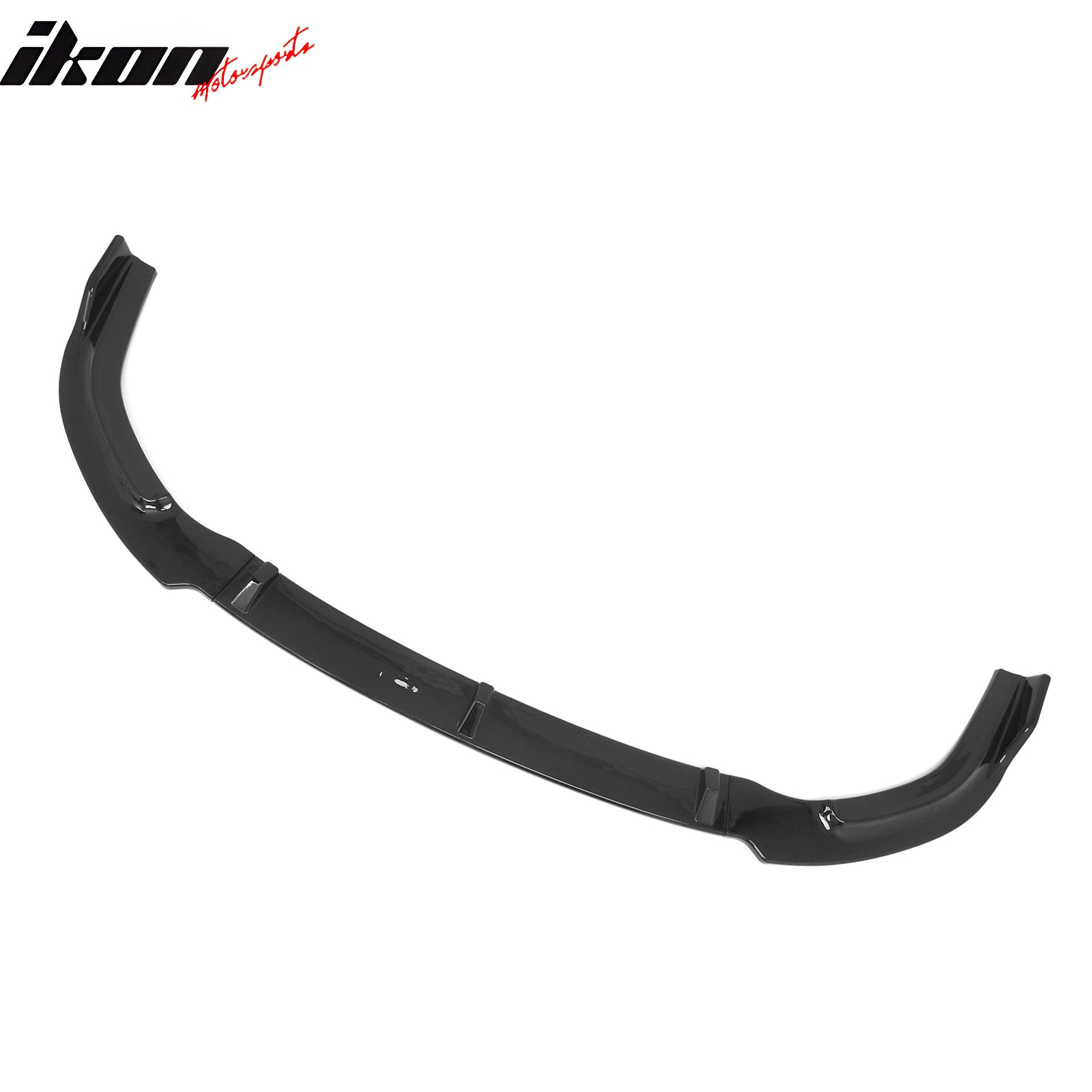 For 06-08 Honda Civic Sedan GT Style Front Bumper Lip Spoiler Gloss Black PP 3PC
