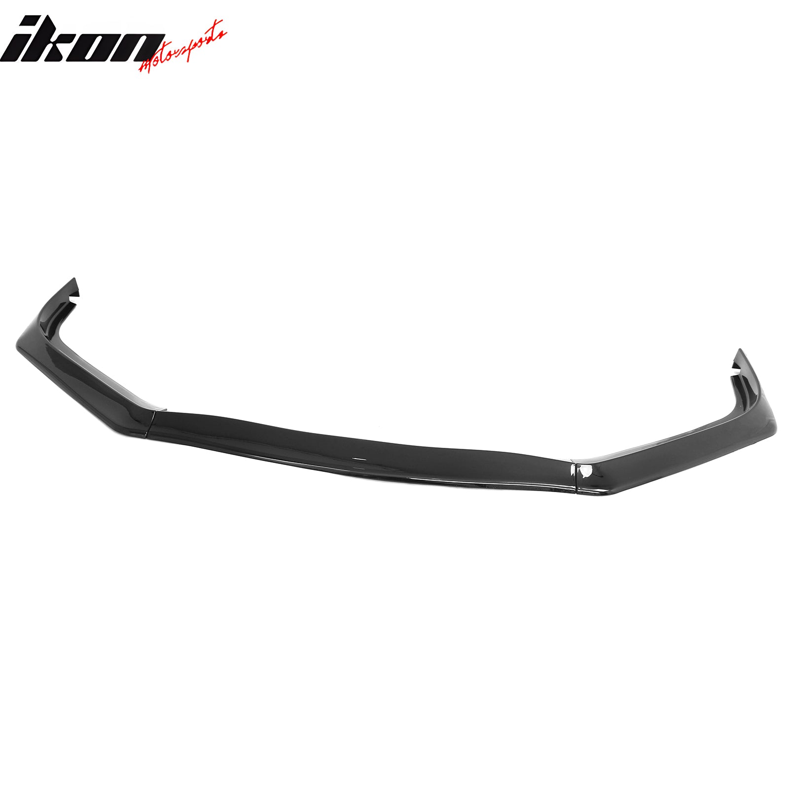 For 13-15 Honda Civic Sedan GT Style Front Bumper Lip Spoiler Gloss Black PP 3PC