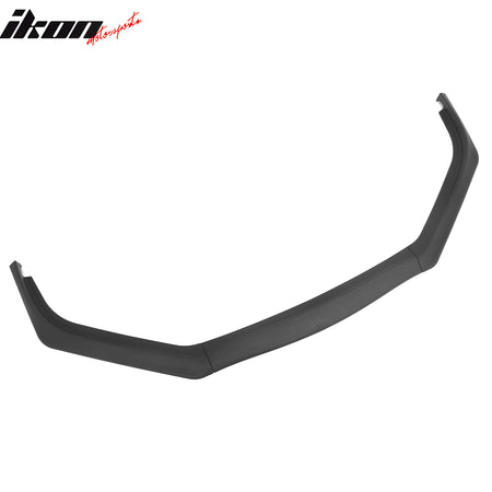For 13-15 Honda Civic Sedan GT Style Front Bumper Lip Spoiler Matte Black PP 3PC
