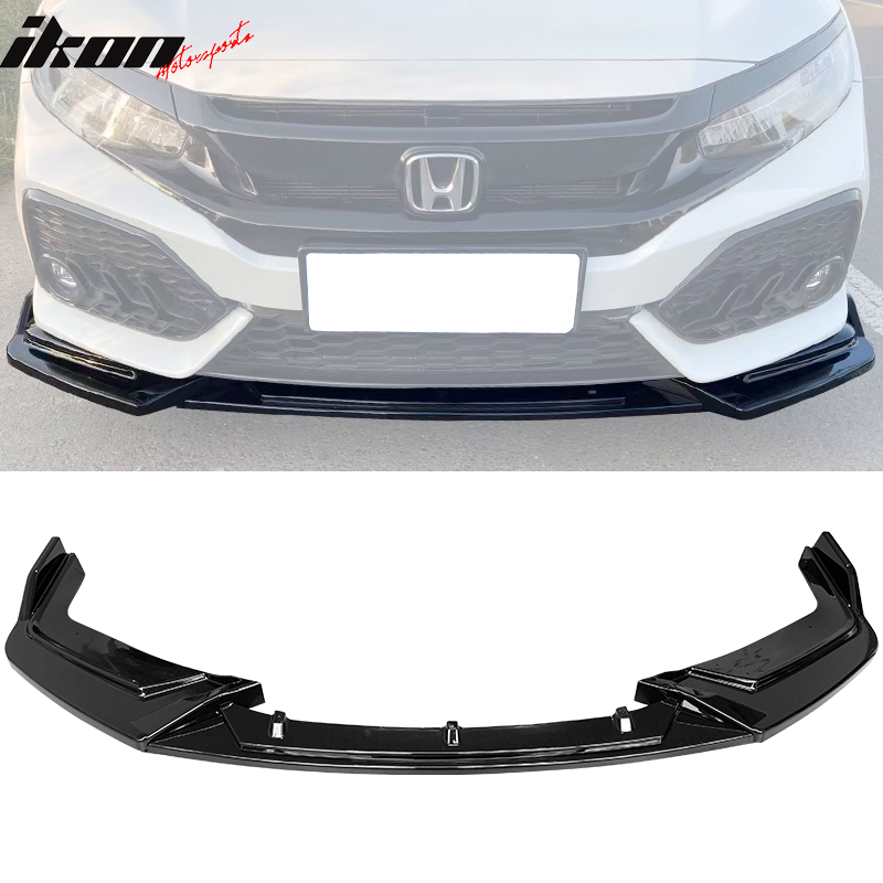 IKON MOTORSPORTS, Front Bumper Lip Compatible with 2017-2021 Honda ...