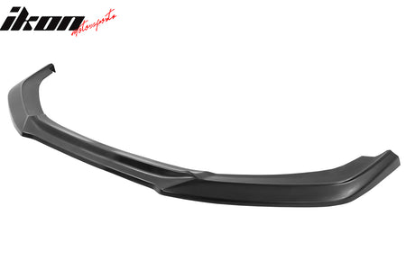 Fits 19-21 Honda Civic GT Style Front Bumper Lip Spoiler Kit Unpainted Black PU