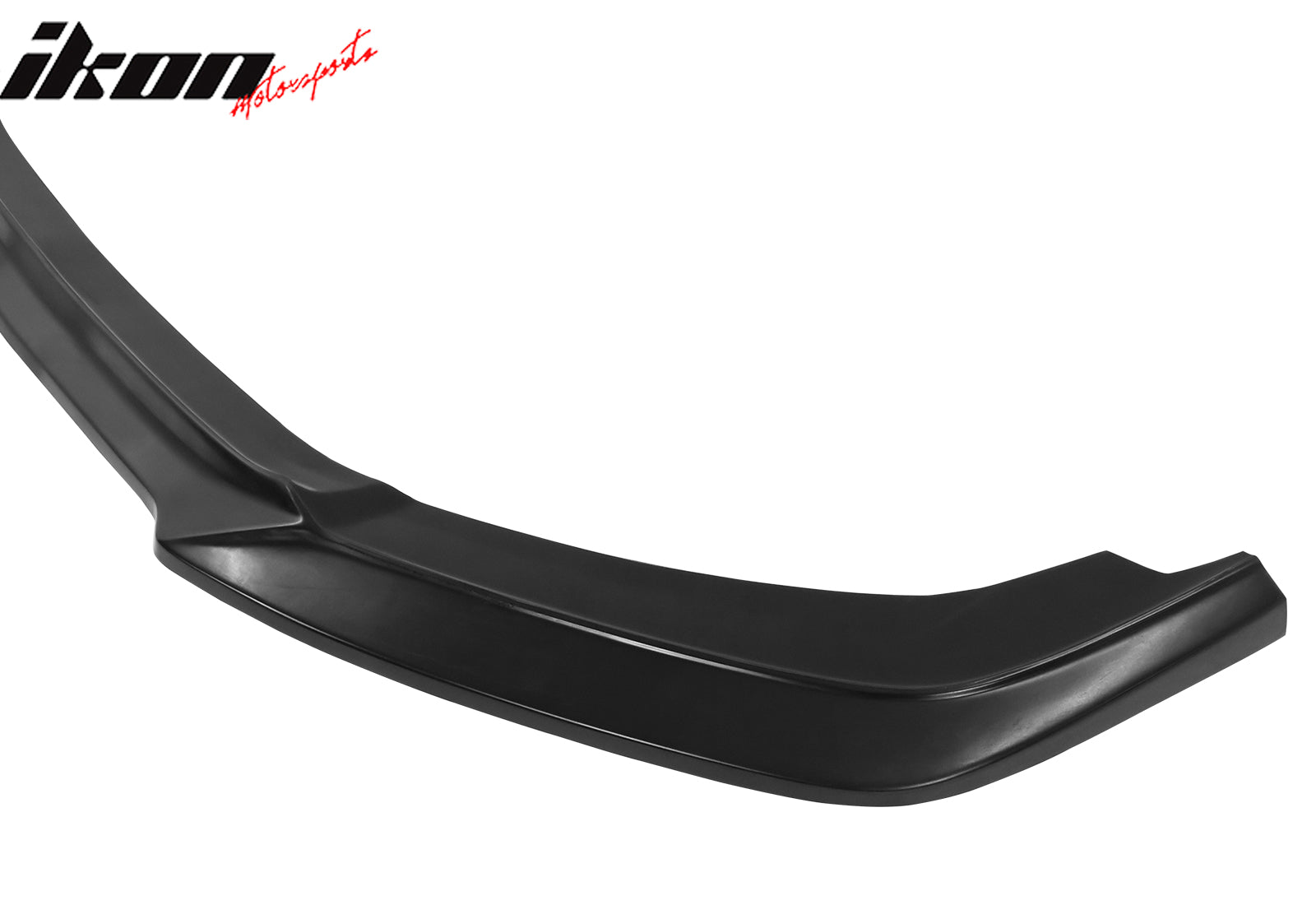 Fits 19-21 Honda Civic GT Style Front Bumper Lip Spoiler Kit Unpainted Black PU