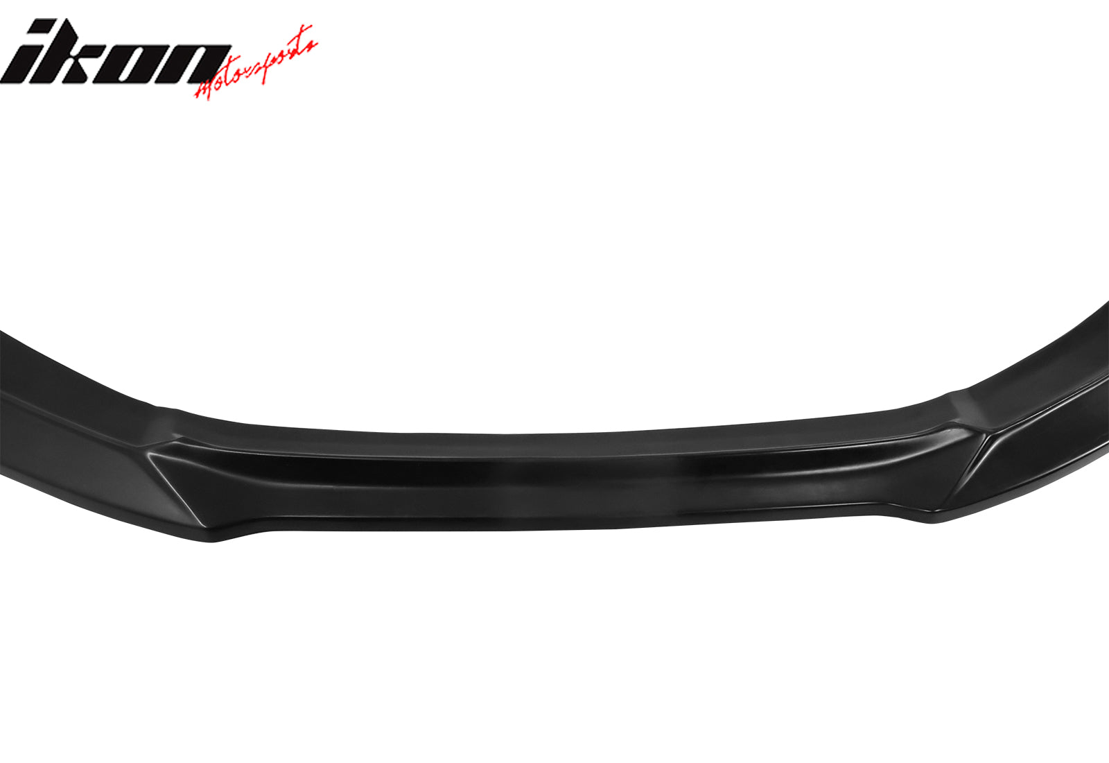 Fits 19-21 Honda Civic GT Style Front Bumper Lip Spoiler Kit Unpainted Black PU