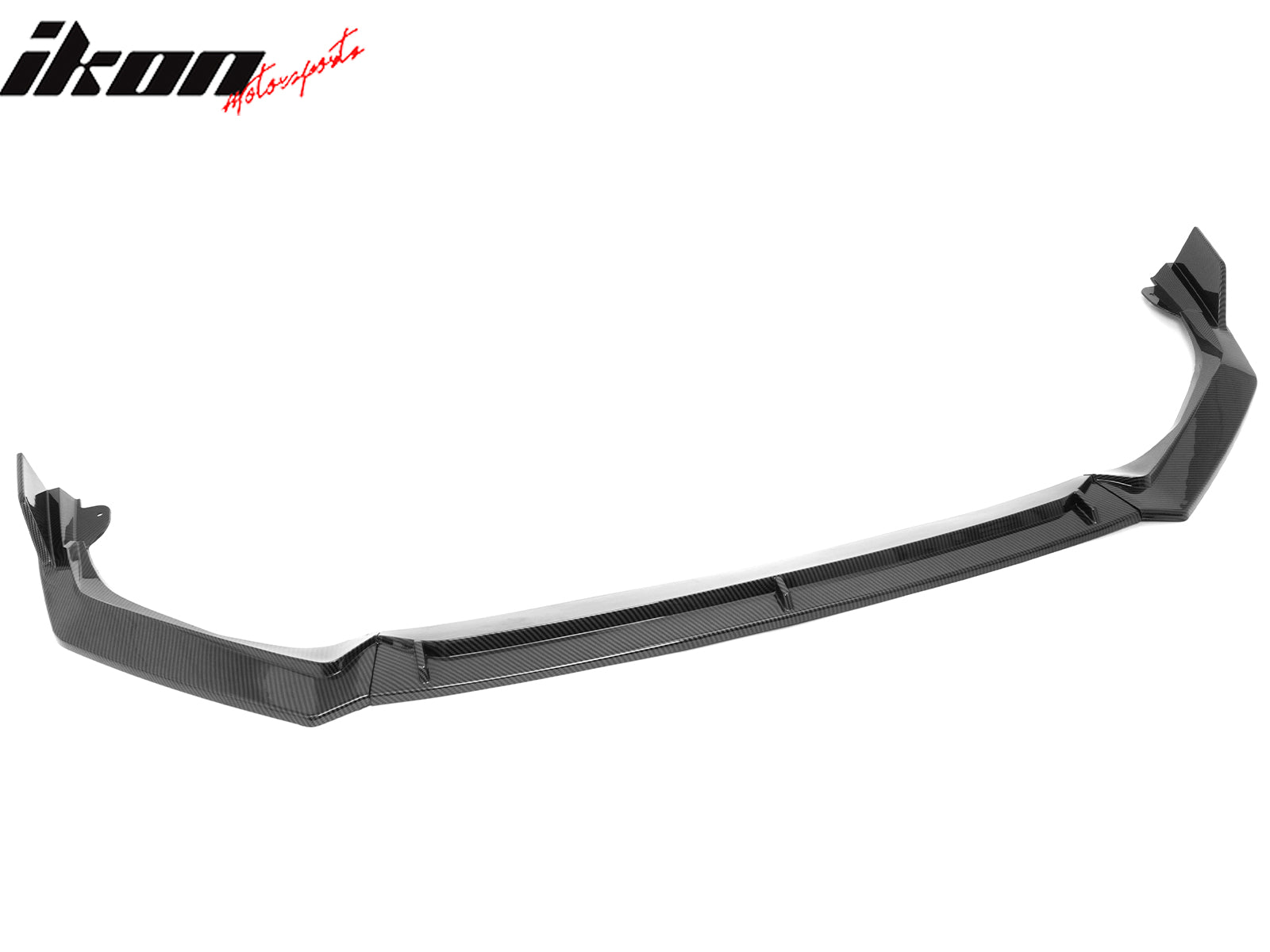 Fits 25-26 Honda Civic IKON V2 Front Bumper Lip Spoiler Chin Carbon Fiber Print