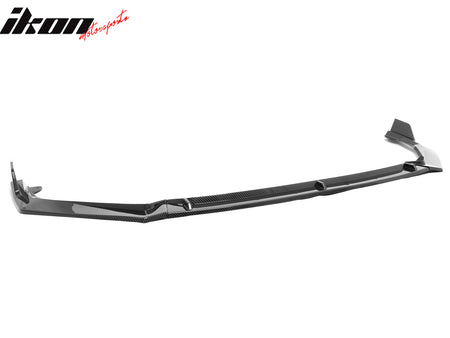 Fits 25-26 Honda Civic IKON V2 Front Bumper Lip Spoiler Chin Carbon Fiber Print