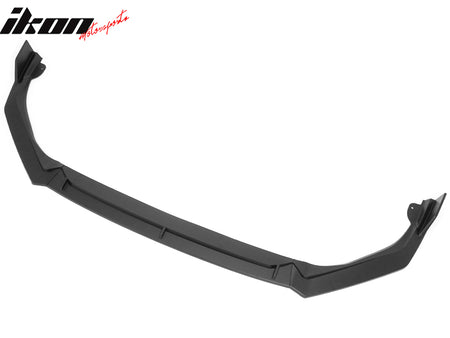 Fits 25-26 Honda Civic IKON V2 Style Front Bumper Lip Spoiler Chin Matte Black
