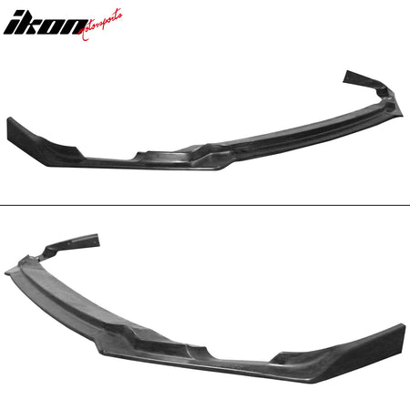 Fits 25-26 Honda Civic IKFM Style 3PC Front Bumper Lip Chin Spoiler Unpainted PU