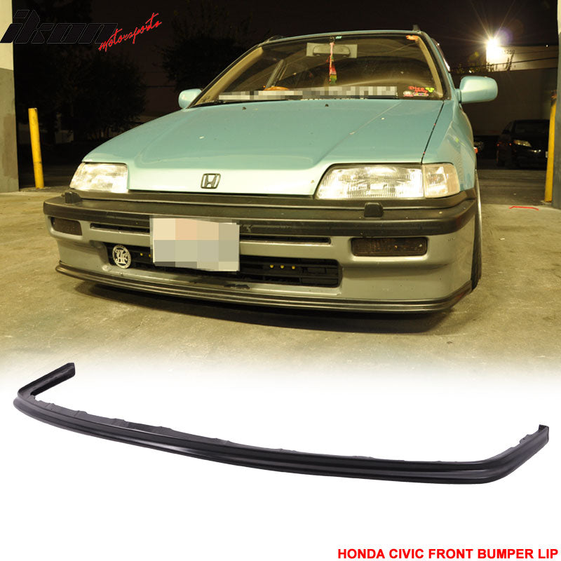1988-1991 Honda Civic OE Fa-2000 ctory Style Front Bumper Lip PU