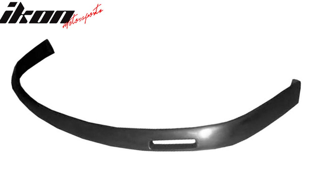 Fits 92-95 Honda Civic BYS Style Front Bumper Lip Spoiler Unpainted Black PU