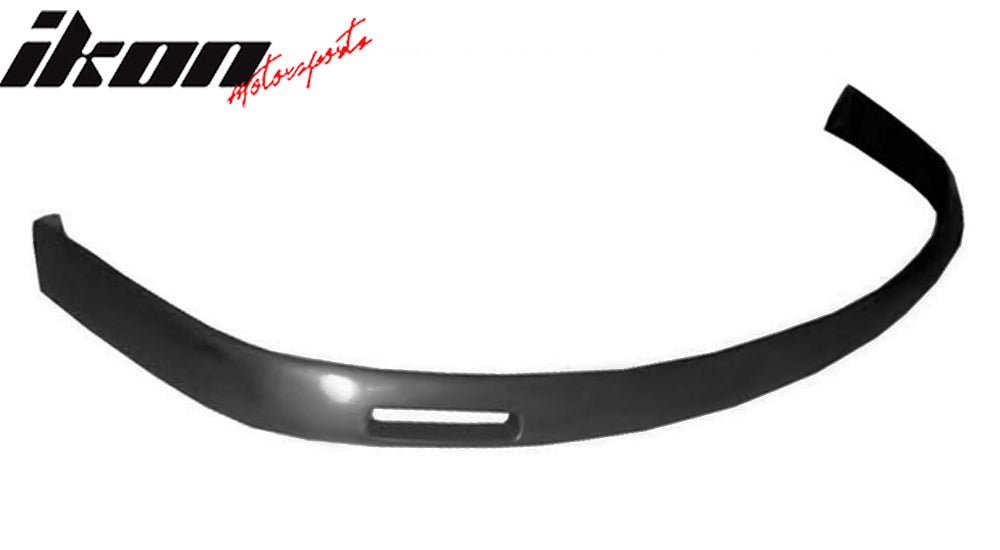 Fits 92-95 Honda Civic BYS Style Front Bumper Lip Spoiler Unpainted Black PU