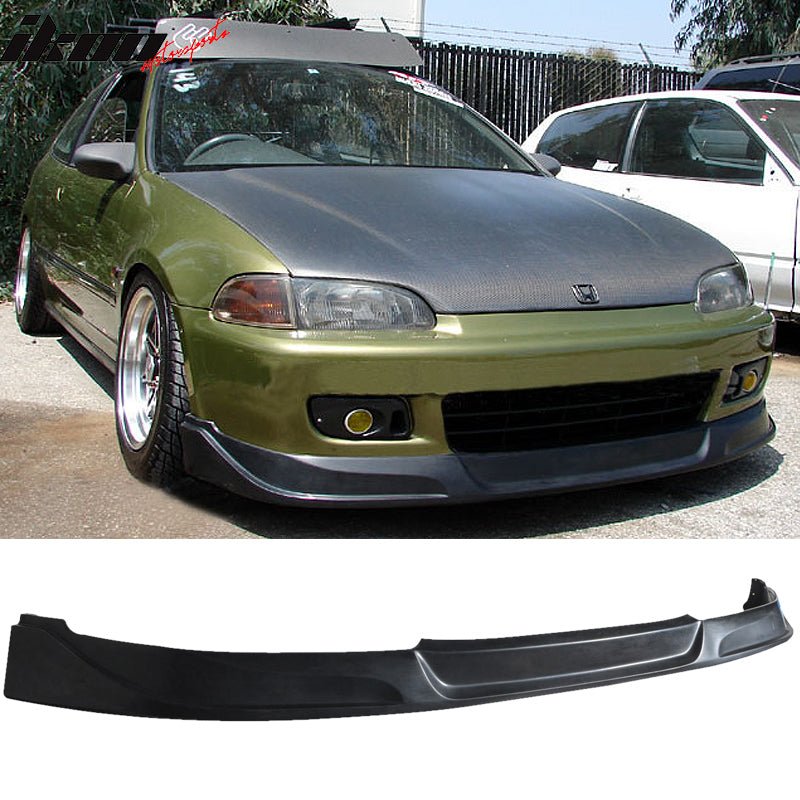 1992-1995 Honda Civic EG 2Dr 3Dr Type Concept Front Bumper Lip PU