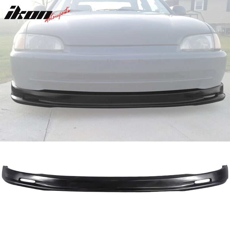 1992-1995 Honda Civic 4-Door Front Bumper Lip Spoiler PU