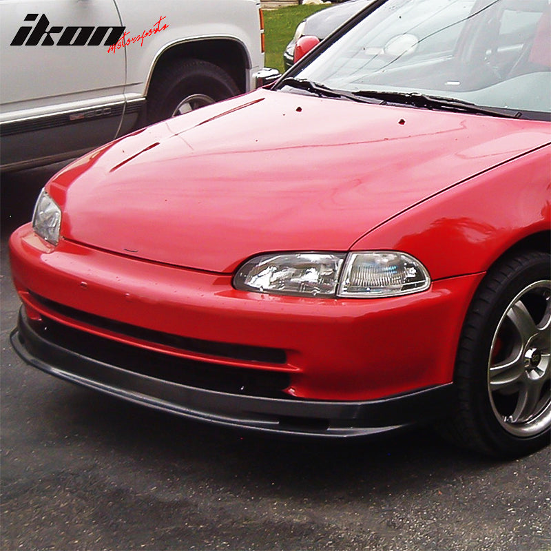 IKON MOTORSPORTS, Front Bumper Lip Compatible With 1992-1995 HONDA