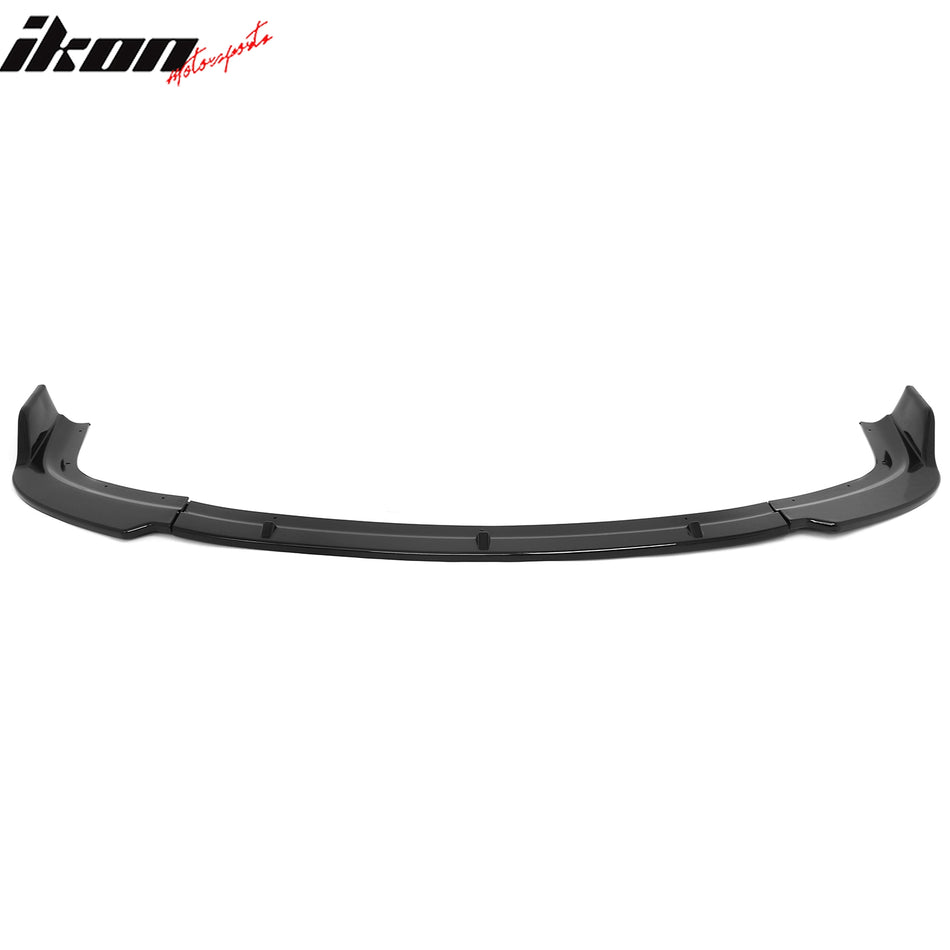 1996-1998 Honda Civic IKON Style Front Bumper Lip Lower Spoiler 3PCS Gloss Black PP