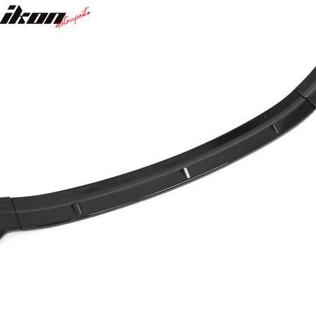 Fits 96-98 Honda Civic IKON Style Front Bumper Lip Spoiler Gloss Black PP 3PCS