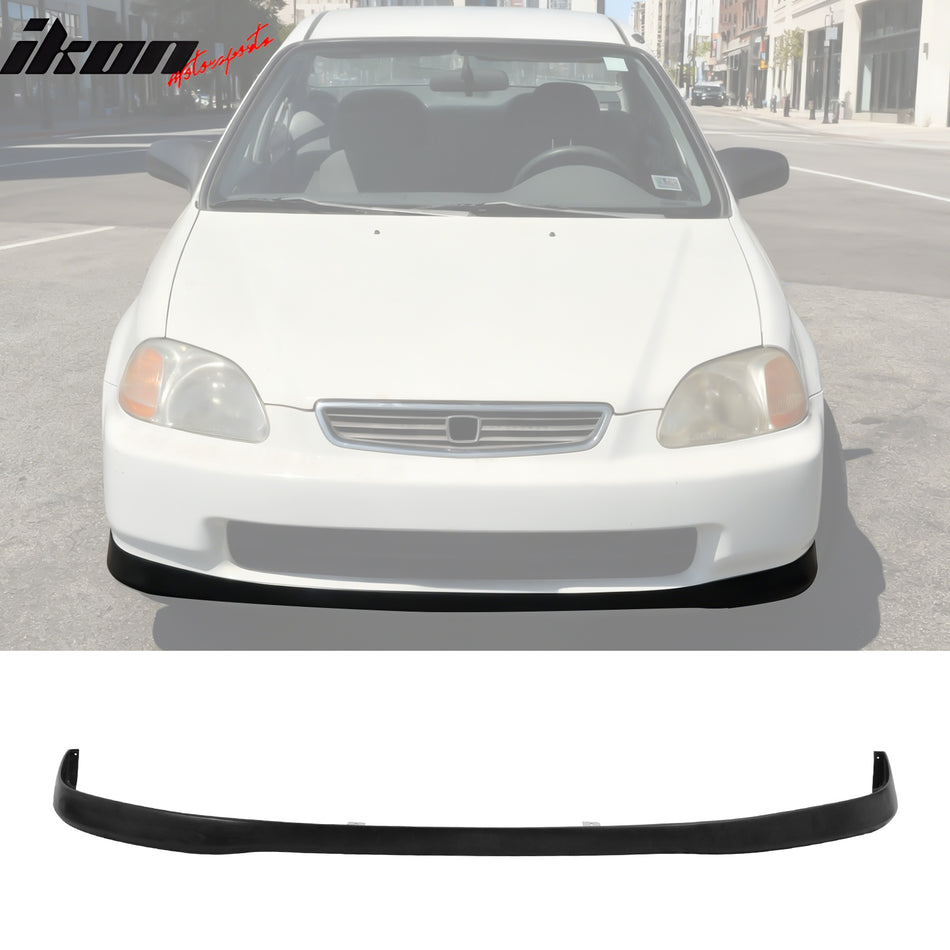 1996-1998 Honda Civic EK OEM Si Style Front Lip Splitter Spoiler PU