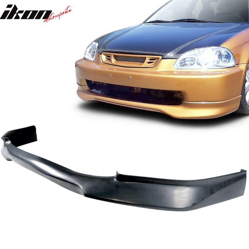 1996-1998 Honda Civic EK 2Dr 3Dr 4Dr EVO Style Front Bumper Lip PU