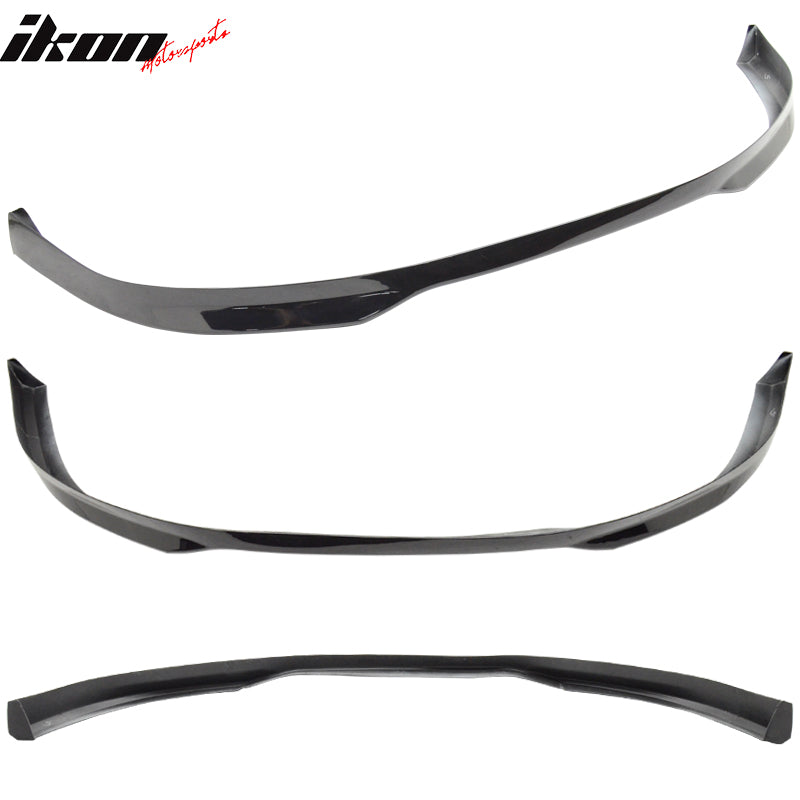 Fits 96-98 Honda Civic Type R Style Painted Black Front Bumper Lip Spoiler PU