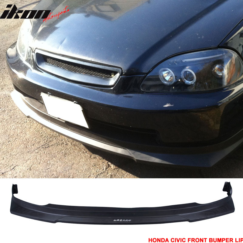 Front Bumper Lip Spoiler for Honda Civic 1996-1998 HCL Style PP