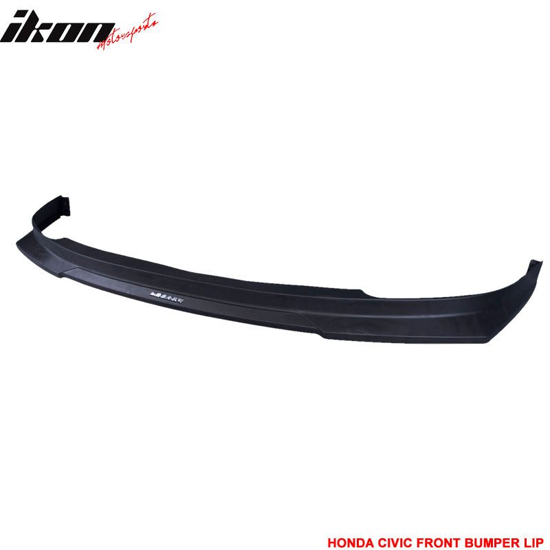 Fits 96-98 Honda Civic HCL Style Front Bumper Lip Spoiler PP Polypropylene