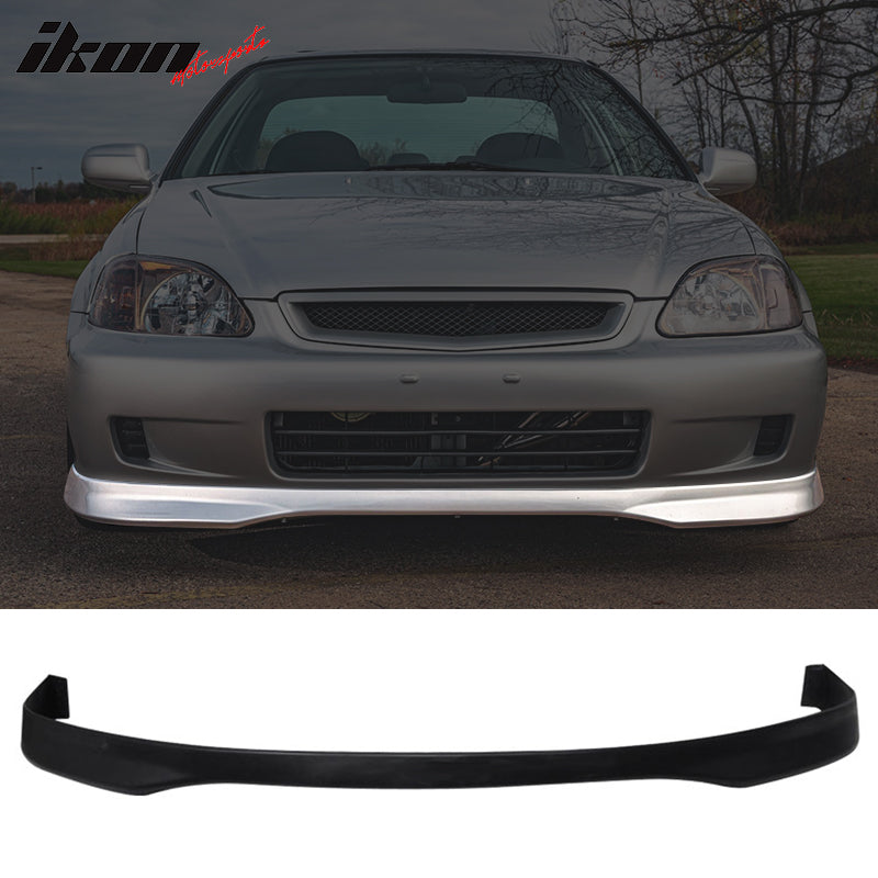 1999-2000 Honda Civic Front Lip EK TR Style Type Front Splitter PP