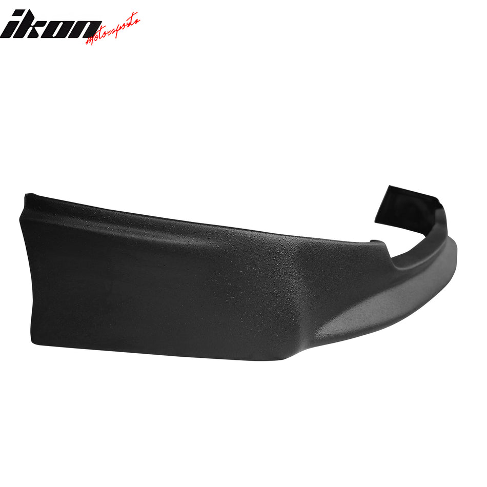 Fit 2006-2008 Honda Civic Sedan Front Bumper Lip Mugen Style Black PU