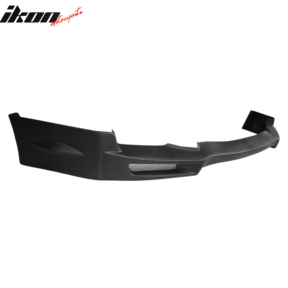 Fit 2009-2011 Honda Civic Sedan Front Bumper Lip NS Style Black PU