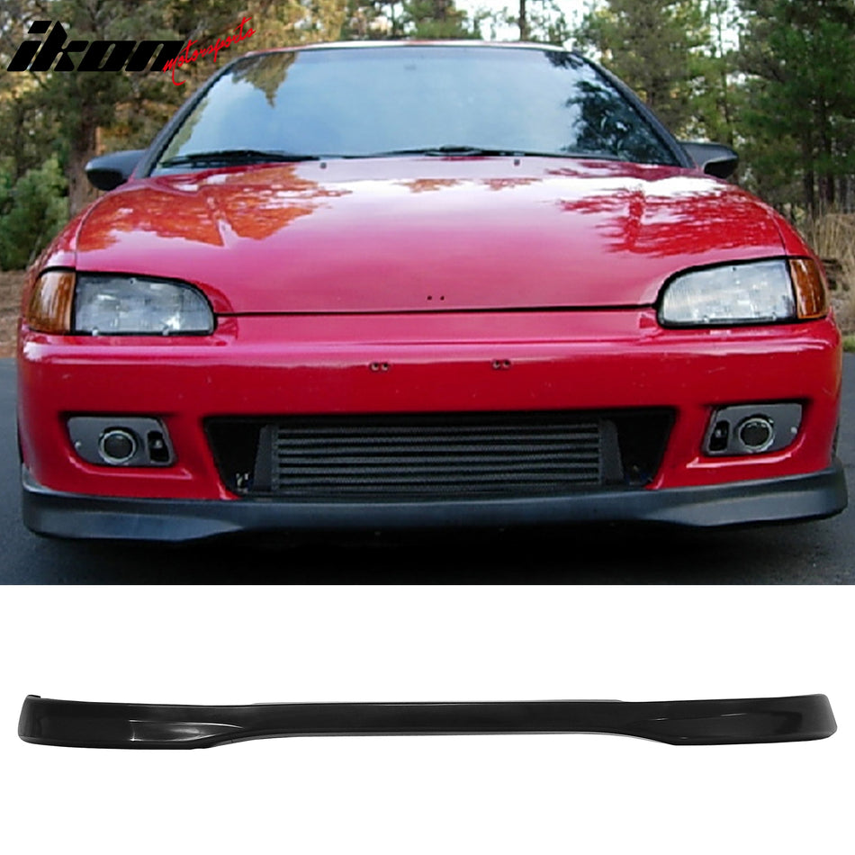 1992-1995 Honda Civic 2Dr Type TR Style Unpainted Front Bumper Lip PU
