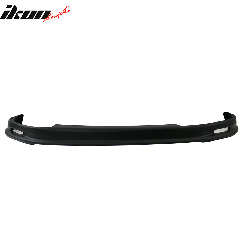 Fit 1993-1997 Honda Civic del Sol Front Bumper Lip Mugen Style Black PU