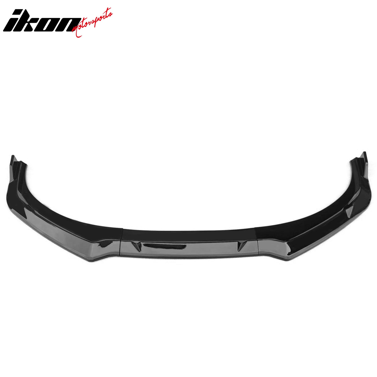 Fits 24-26 Hyundai Elantra Sedan IKON Front Bumper Lip Chin Spoiler Gloss Black